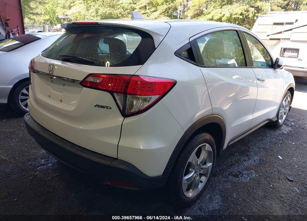 2021 HONDA HR-V AWD LX VIN: 3CZRU6H34MM734313