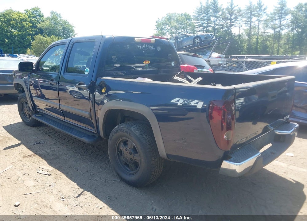 2008 CHEVROLET COLORADO VIN: 1GCDT13E688130576