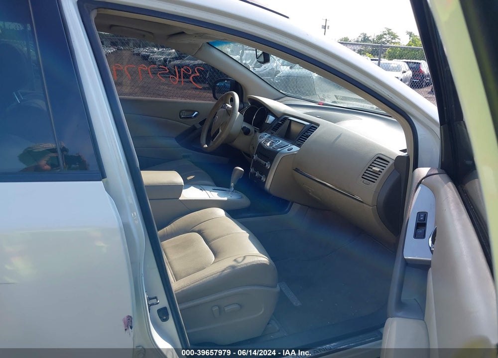 2011 NISSAN MURANO SL VIN: JN8AZ1MW6BW176277