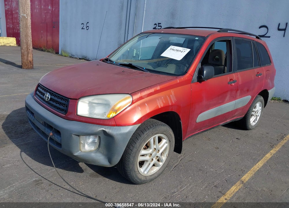 2001 TOYOTA RAV4 VIN: JTEHH20VX10087938