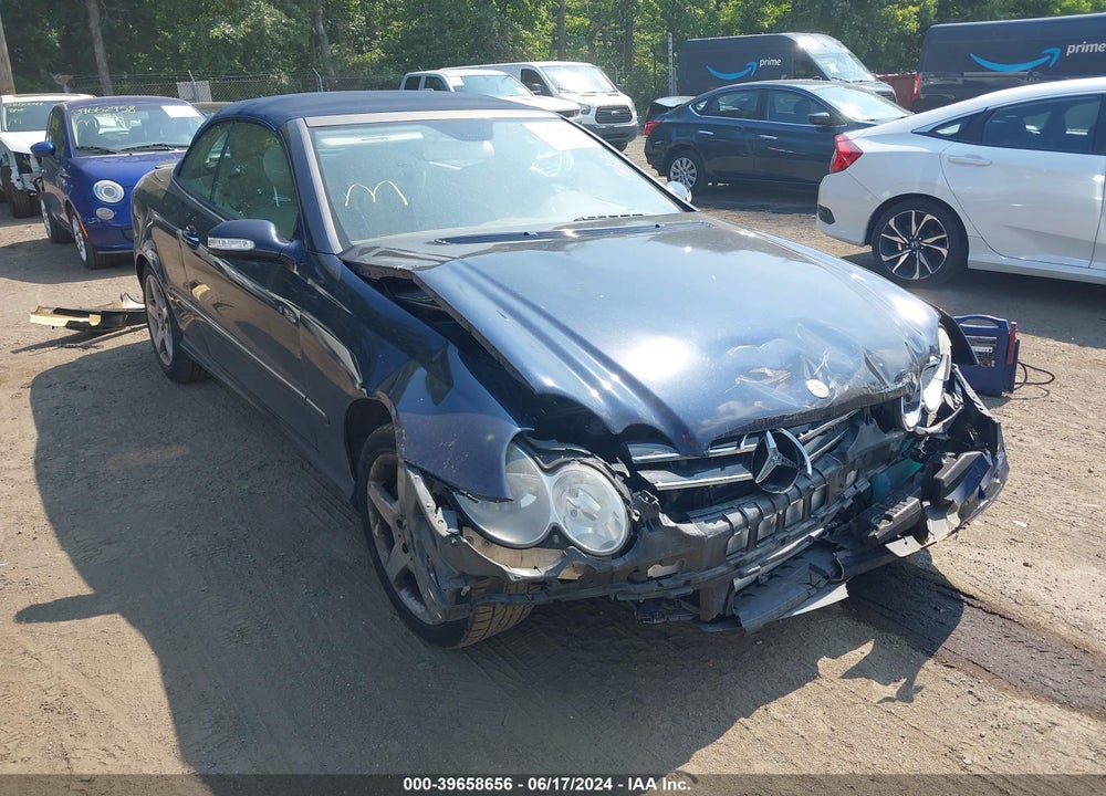 2006 MERCEDES-BENZ CLK 500 VIN: WDBTK75G86T071720