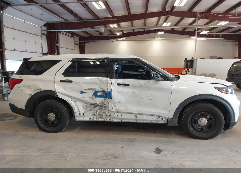 2021 FORD POLICE INTERCEPTOR UTILITY VIN: 1FM5K8ABXMGA18061