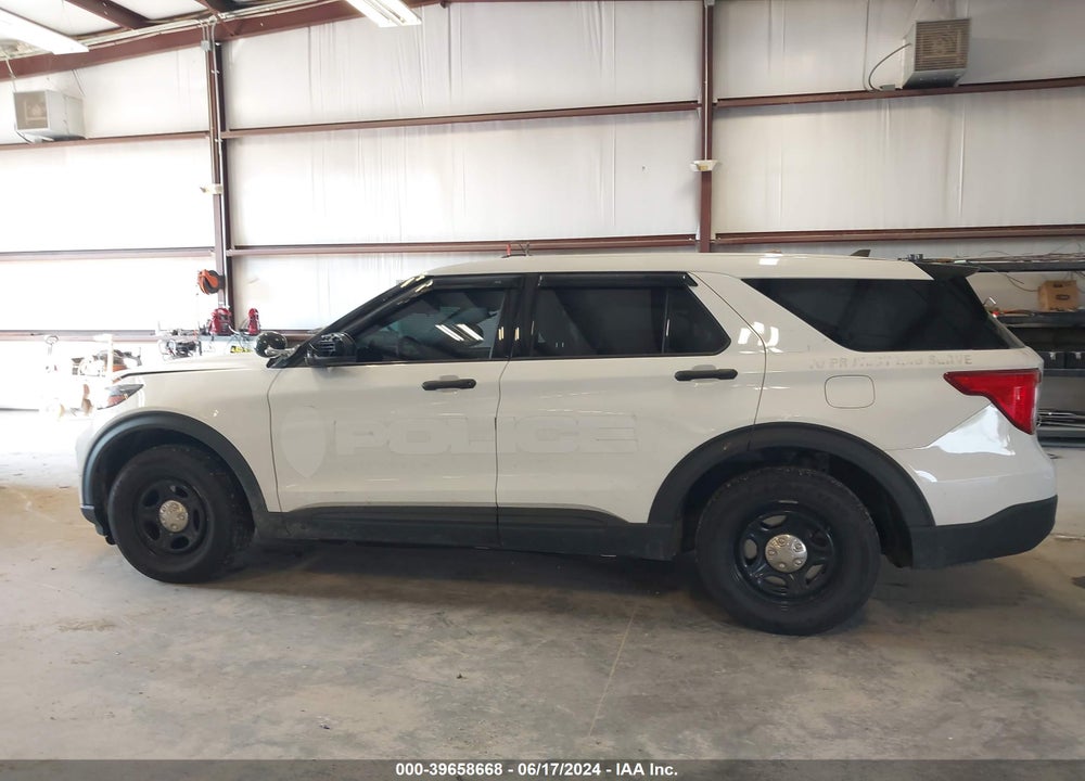 2021 FORD POLICE INTERCEPTOR UTILITY VIN: 1FM5K8ABXMGA18061