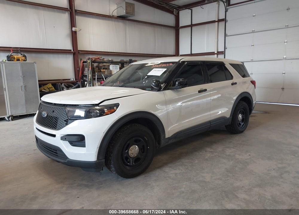 2021 FORD POLICE INTERCEPTOR UTILITY VIN: 1FM5K8ABXMGA18061