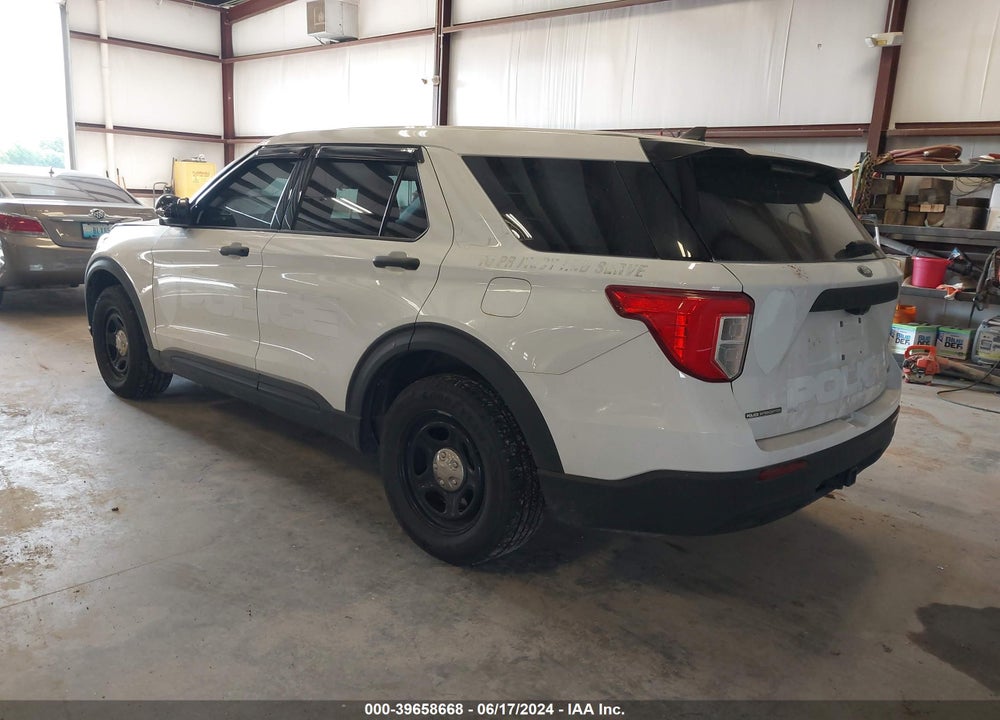 2021 FORD POLICE INTERCEPTOR UTILITY VIN: 1FM5K8ABXMGA18061
