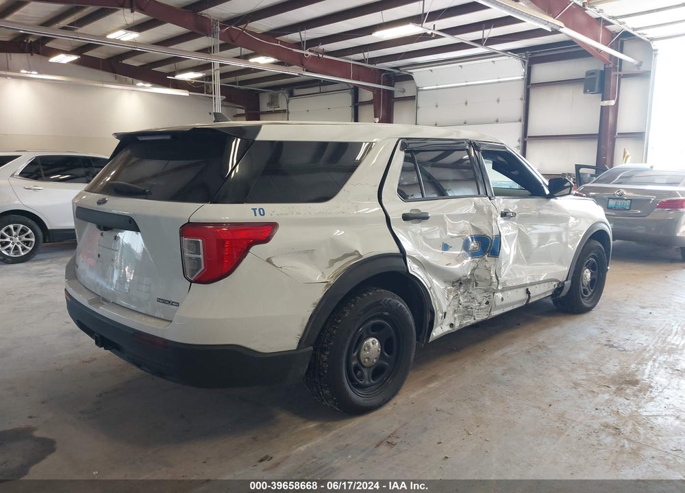 2021 FORD POLICE INTERCEPTOR UTILITY VIN: 1FM5K8ABXMGA18061