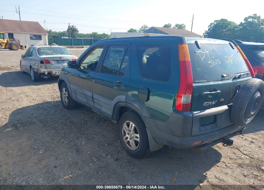 2002 HONDA CR-V EX VIN: JHLRD78852C059077