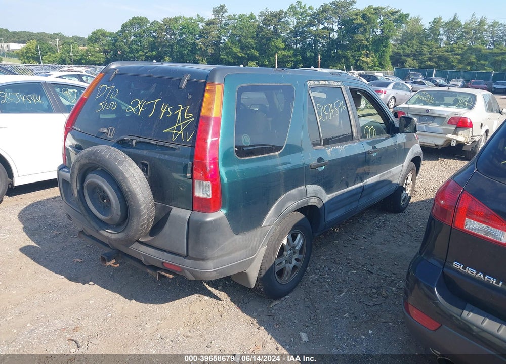2002 HONDA CR-V EX VIN: JHLRD78852C059077