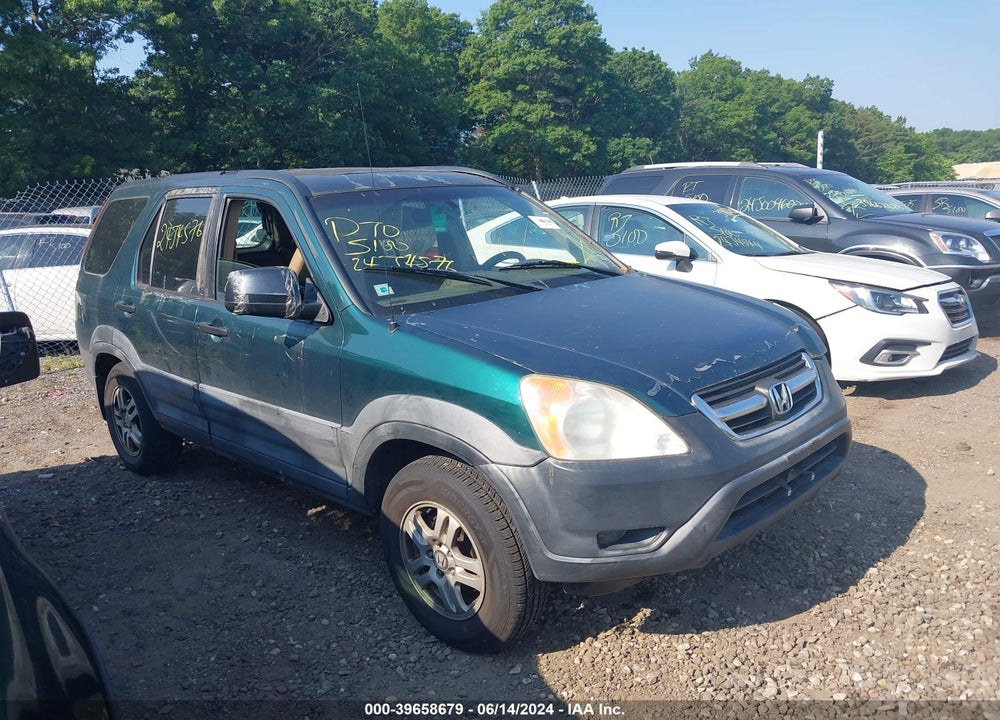 2002 HONDA CR-V EX VIN: JHLRD78852C059077