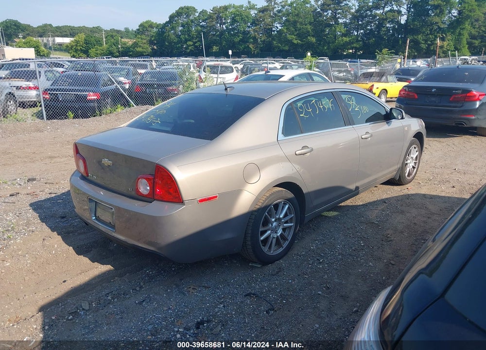 2008 CHEVROLET MALIBU LT VIN: 1G1ZH57B88F203515