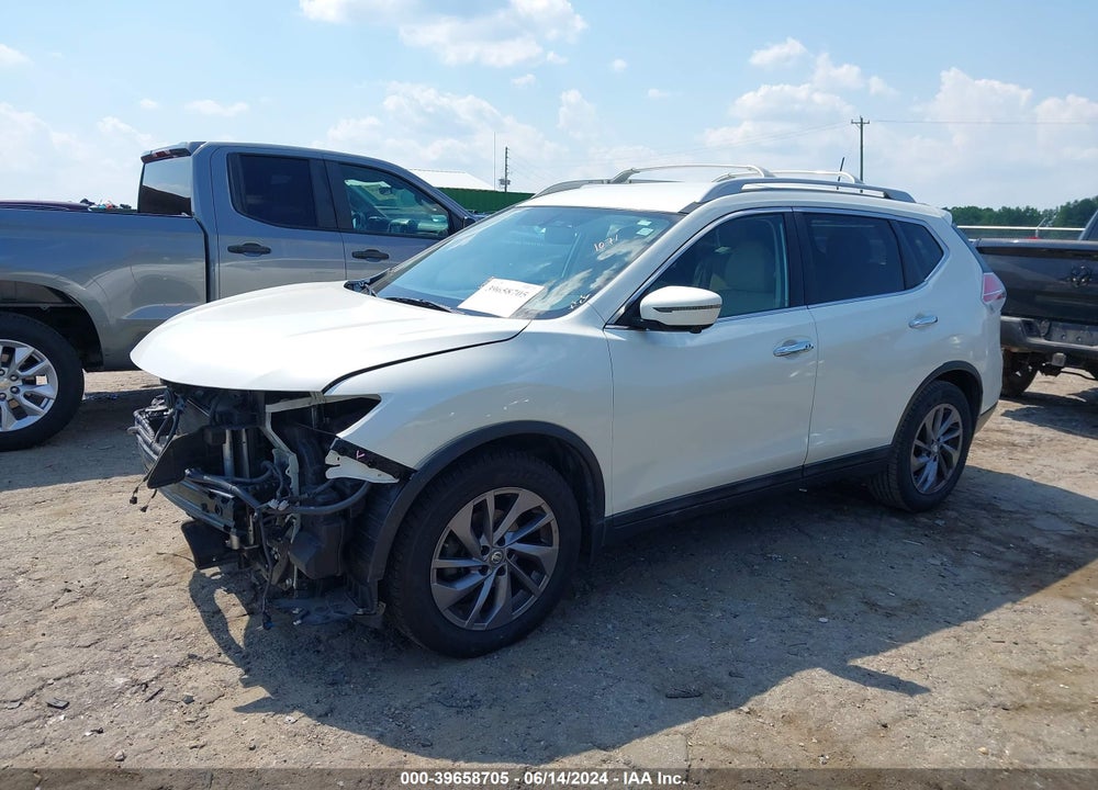 2016 NISSAN ROGUE SL VIN: 5N1AT2MT4GC755801