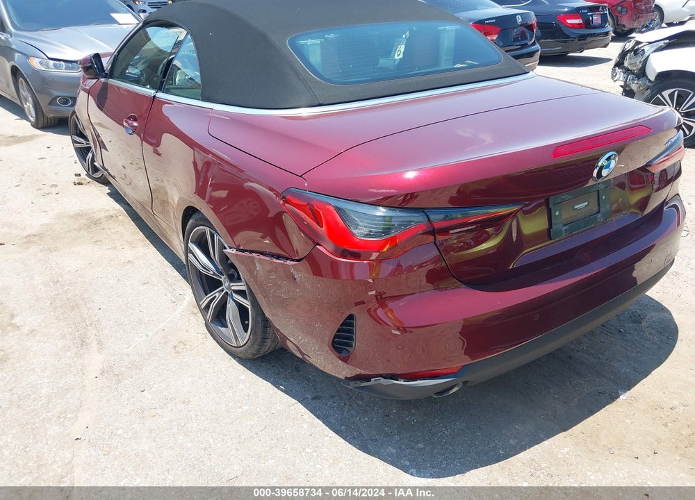 2022 BMW 430I VIN: WBA23AT03NCJ61561