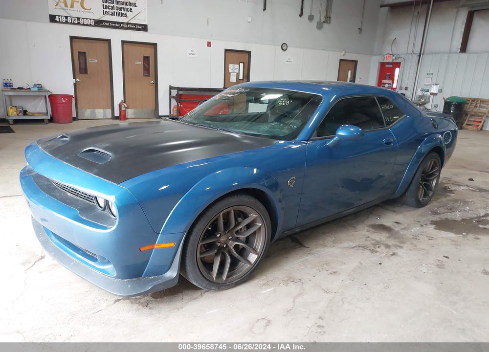 2021 DODGE CHALLENGER SRT HELLCAT REDEYE WIDEBODY VIN: 2C3CDZL95MH507966