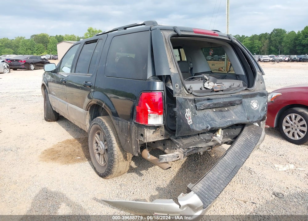 2002 MERCURY MOUNTAINEER VIN: 4M2DU86E12UJ13128