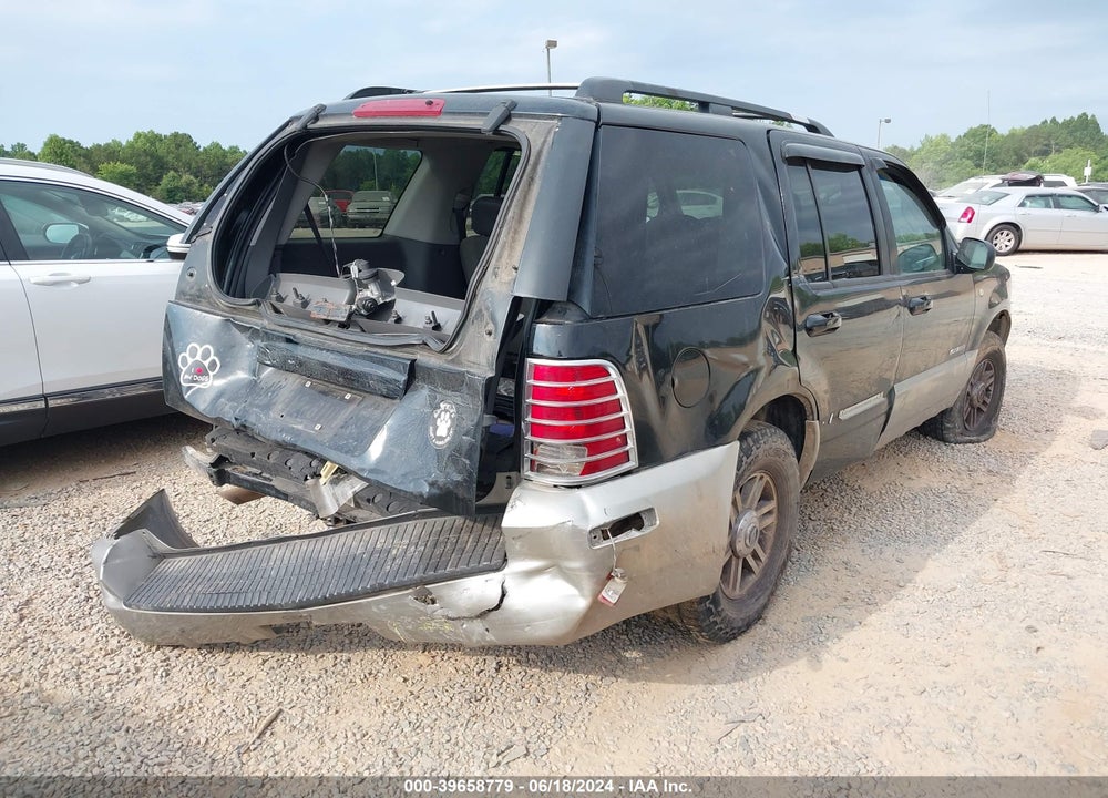 2002 MERCURY MOUNTAINEER VIN: 4M2DU86E12UJ13128