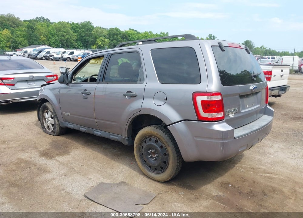 2008 FORD ESCAPE XLT VIN: 1FMCU03Z18KC80793