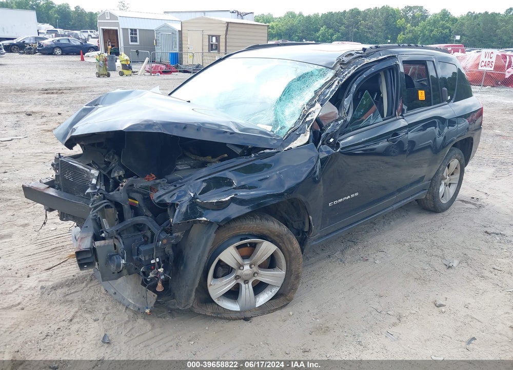 2014 JEEP COMPASS LATITUDE VIN: 1C4NJDEB8ED784688