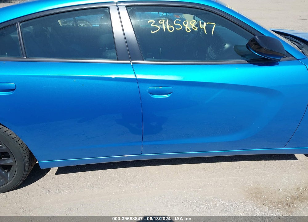 2019 DODGE CHARGER SXT RWD VIN: 2C3CDXBG3KH658760