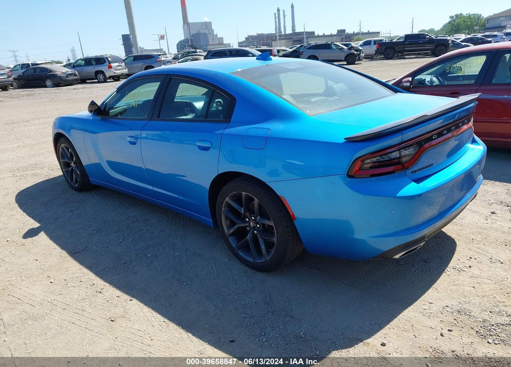 2019 DODGE CHARGER SXT RWD VIN: 2C3CDXBG3KH658760