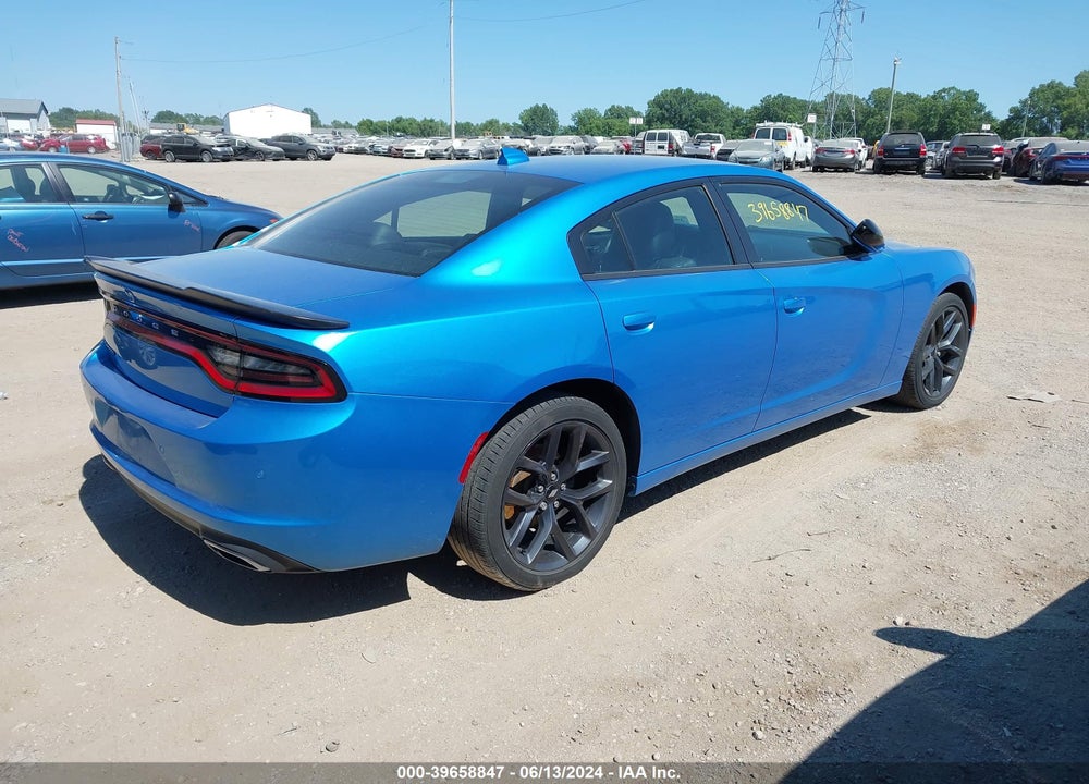 2019 DODGE CHARGER SXT RWD VIN: 2C3CDXBG3KH658760