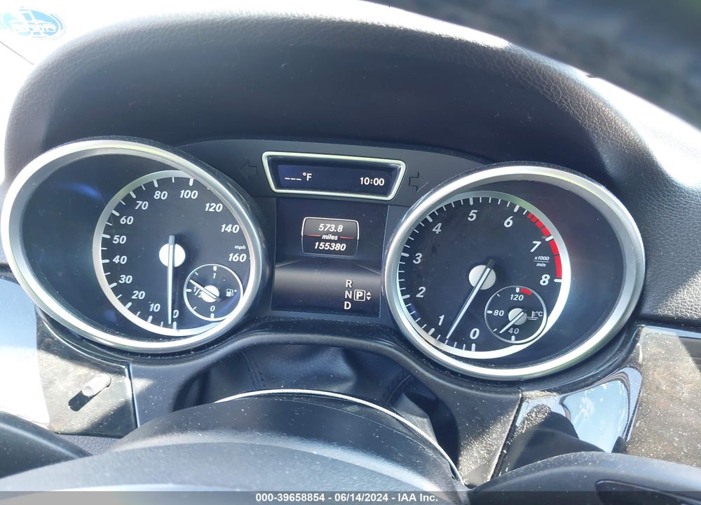 2015 MERCEDES-BENZ ML 350 4MATIC VIN: 4JGDA5HB0FA615504