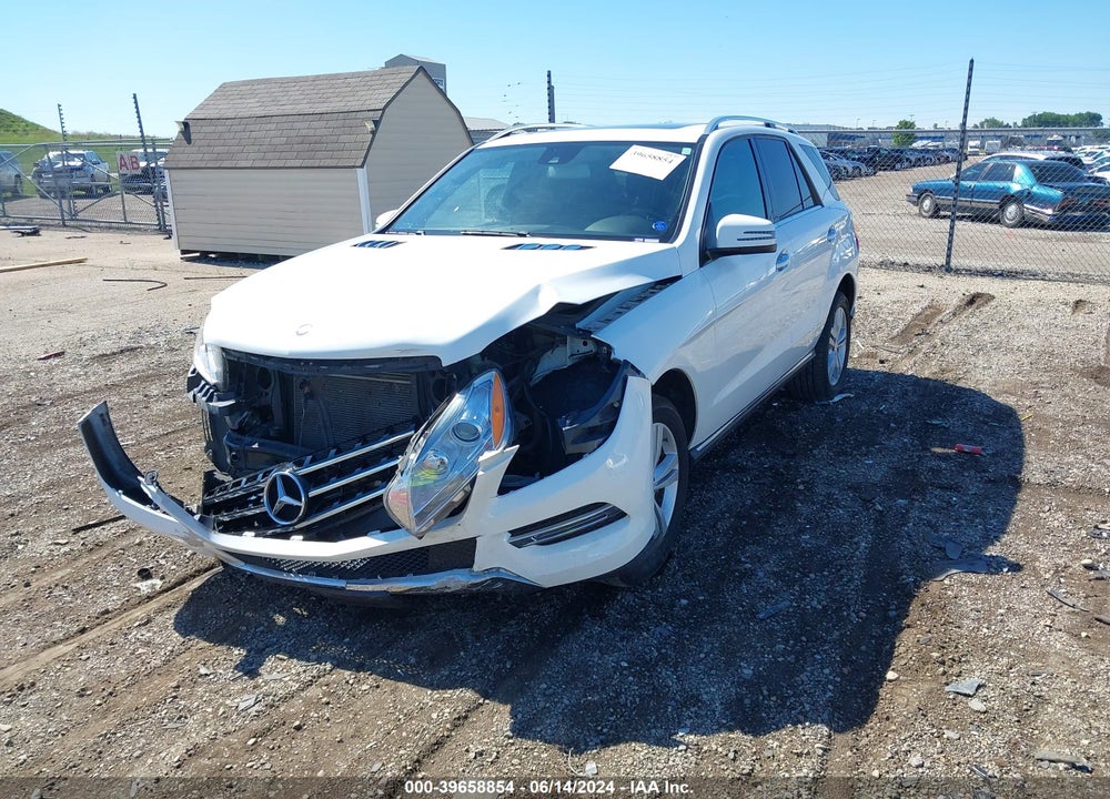 2015 MERCEDES-BENZ ML 350 4MATIC VIN: 4JGDA5HB0FA615504