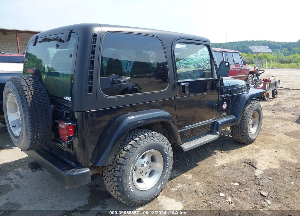 1997 JEEP WRANGLER / TJ SAHARA VIN: 1J4FY49S4VP496430