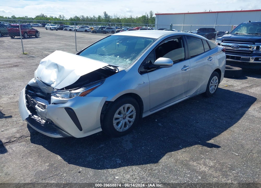 2020 TOYOTA PRIUS LE VIN: JTDKARFU5L3113790