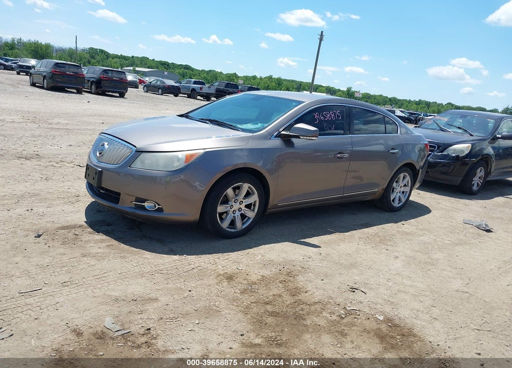 2012 BUICK LACROSSE LEATHER GROUP VIN: 1G4GL5E35CF306789
