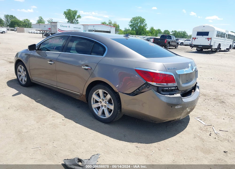 2012 BUICK LACROSSE LEATHER GROUP VIN: 1G4GL5E35CF306789