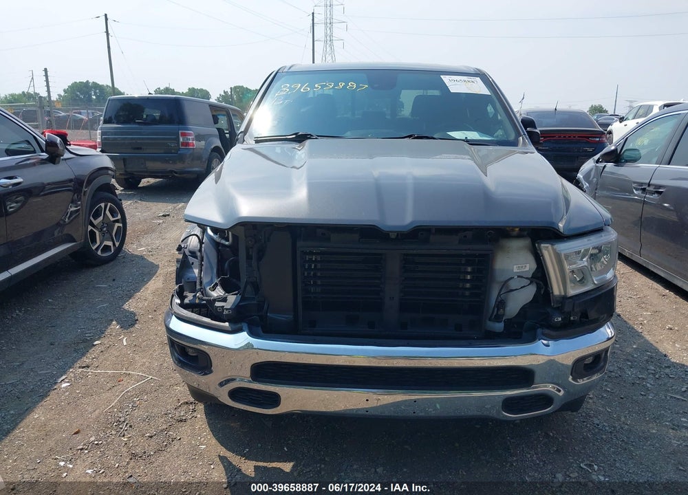 2022 RAM 1500 BIG HORN 4X4 5'7 BOX VIN: 1C6SRFFT7NN143788