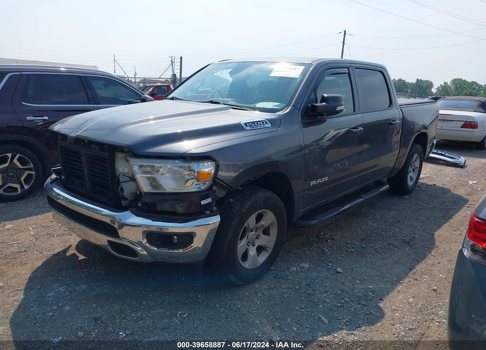 2022 RAM 1500 BIG HORN 4X4 5'7 BOX VIN: 1C6SRFFT7NN143788