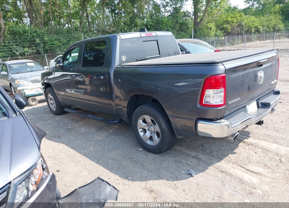 2022 RAM 1500 BIG HORN 4X4 5'7 BOX VIN: 1C6SRFFT7NN143788