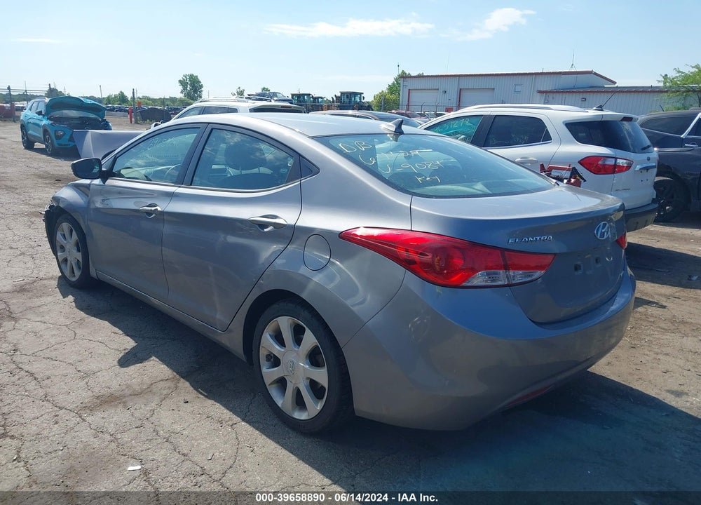 2011 HYUNDAI ELANTRA LIMITED (ULSAN PLANT) VIN: KMHDH4AE9BU089084