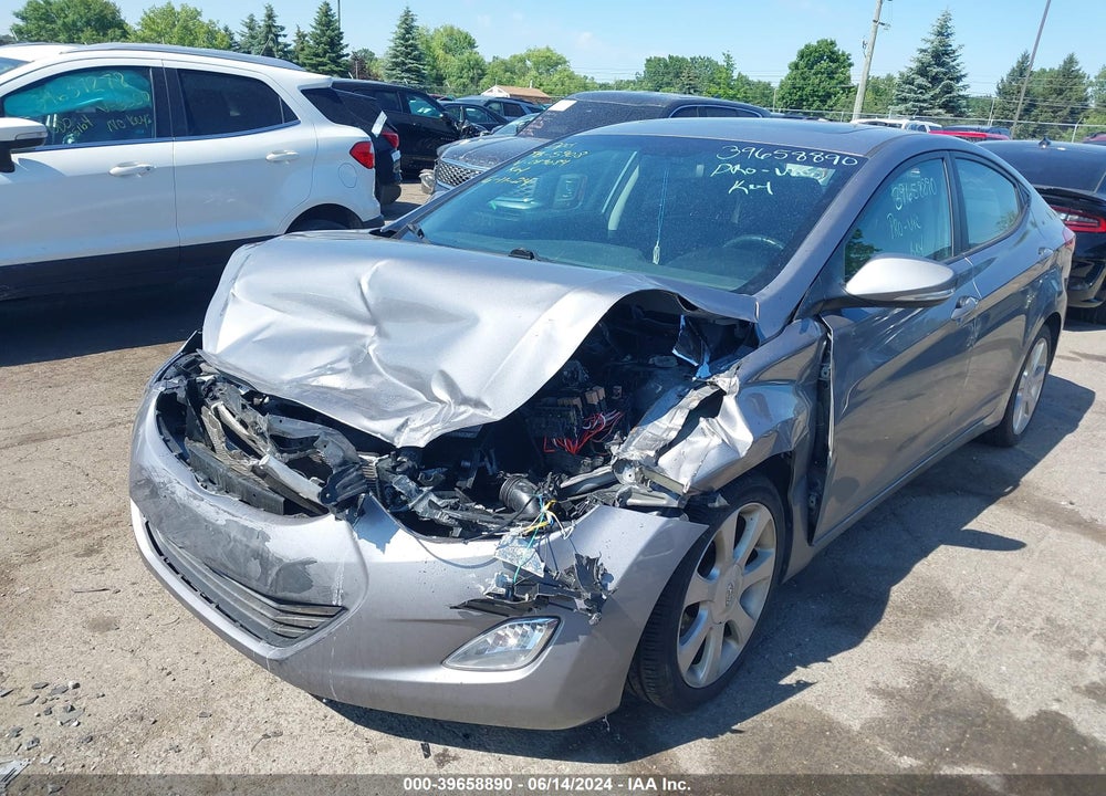 2011 HYUNDAI ELANTRA LIMITED (ULSAN PLANT) VIN: KMHDH4AE9BU089084