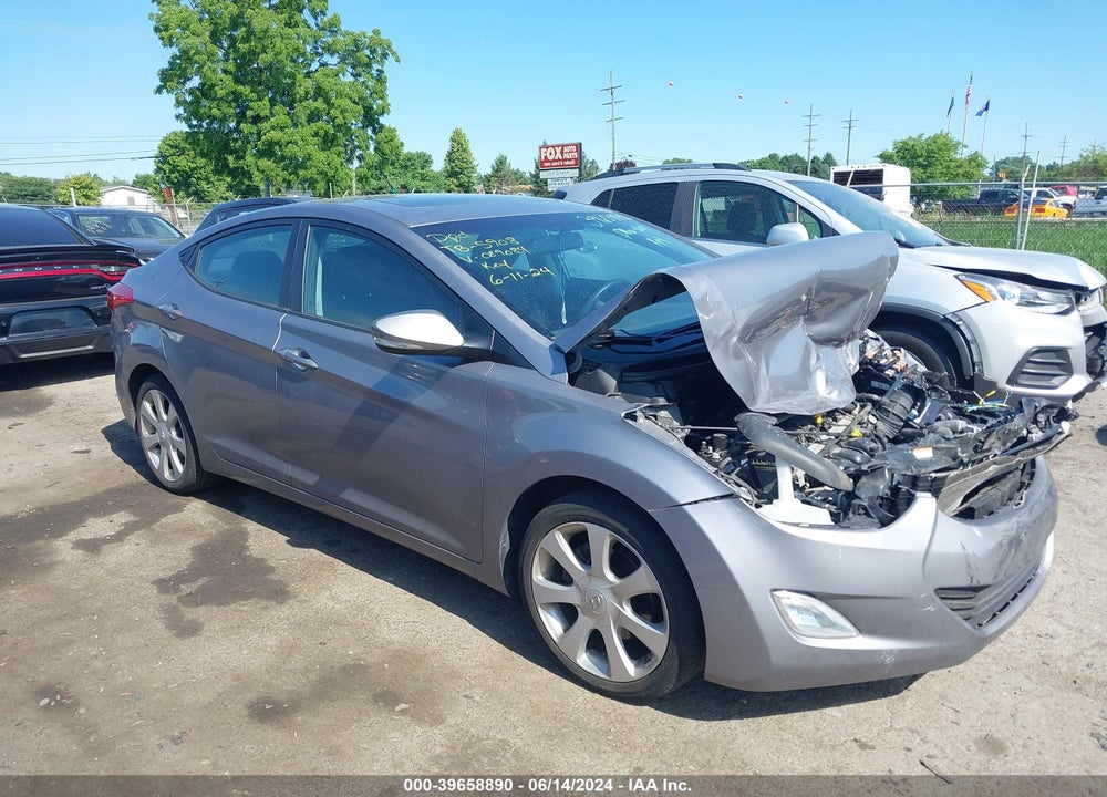 2011 HYUNDAI ELANTRA LIMITED (ULSAN PLANT) VIN: KMHDH4AE9BU089084