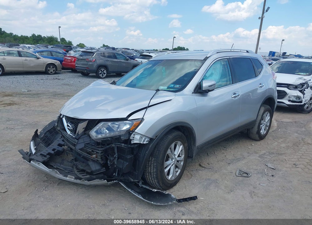 2016 NISSAN ROGUE SV VIN: JN8AT2MV4GW147026