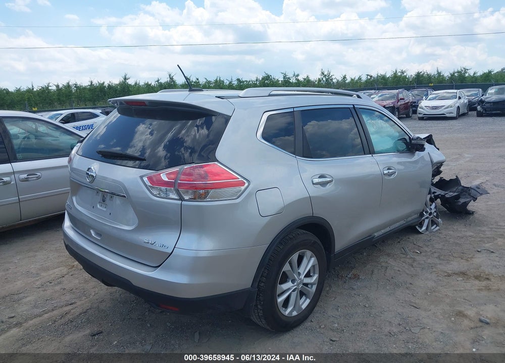 2016 NISSAN ROGUE SV VIN: JN8AT2MV4GW147026
