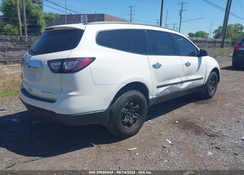 2013 CHEVROLET TRAVERSE LS VIN: 1GNKVFED6DJ151277