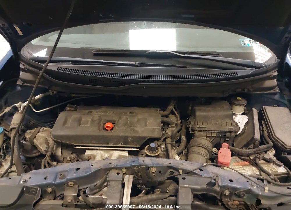 2012 HONDA CIVIC LX VIN: 19XFB2F54CE342839
