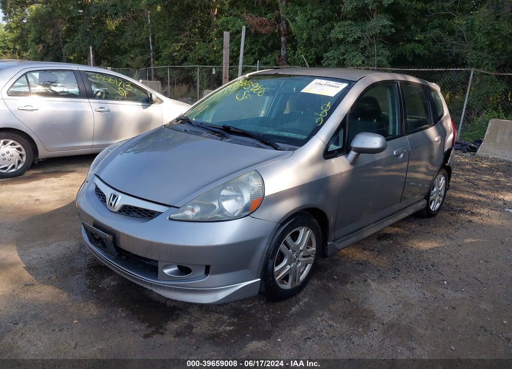 2007 HONDA FIT SPORT VIN: JHMGD38637S035822