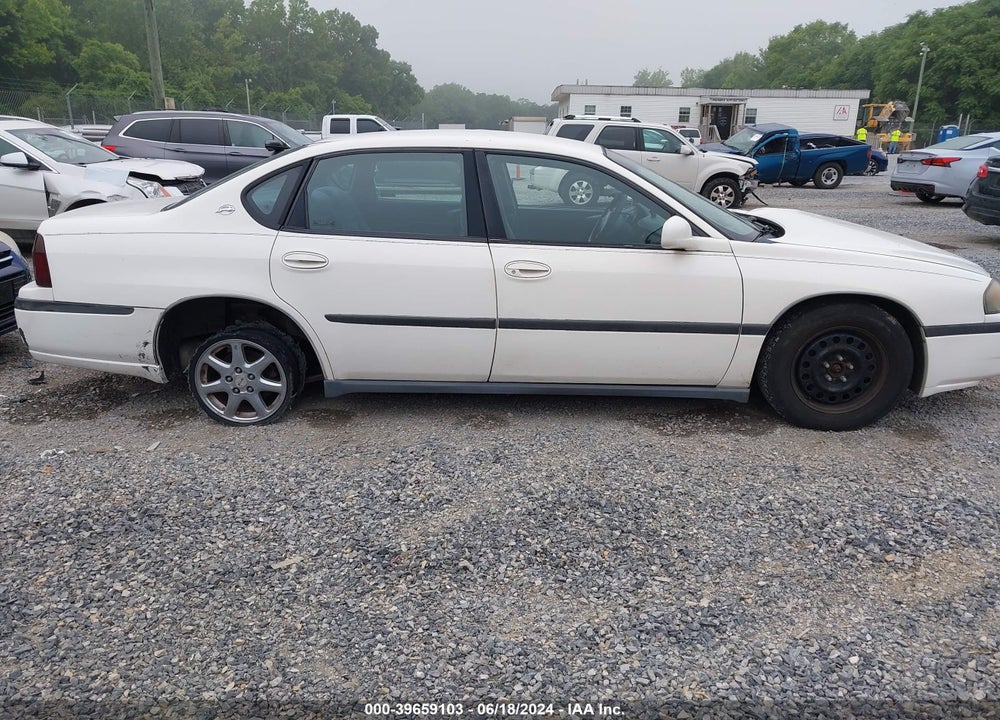 2001 CHEVROLET IMPALA VIN: 2G1WF55E519143990