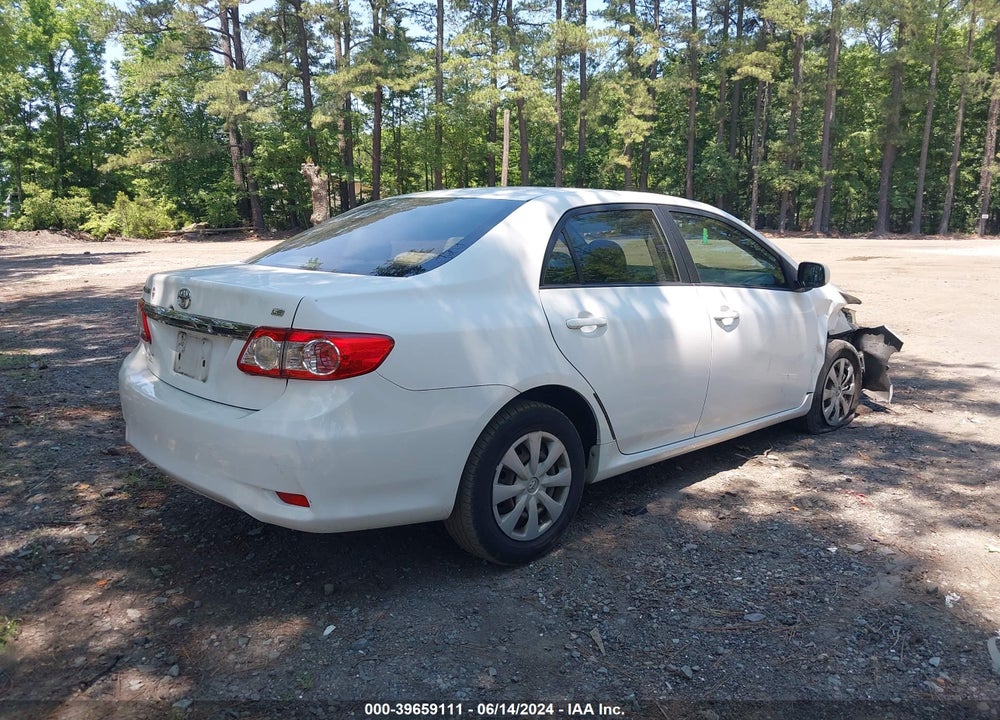 2011 TOYOTA COROLLA LE VIN: JTDBU4EE2B9126349