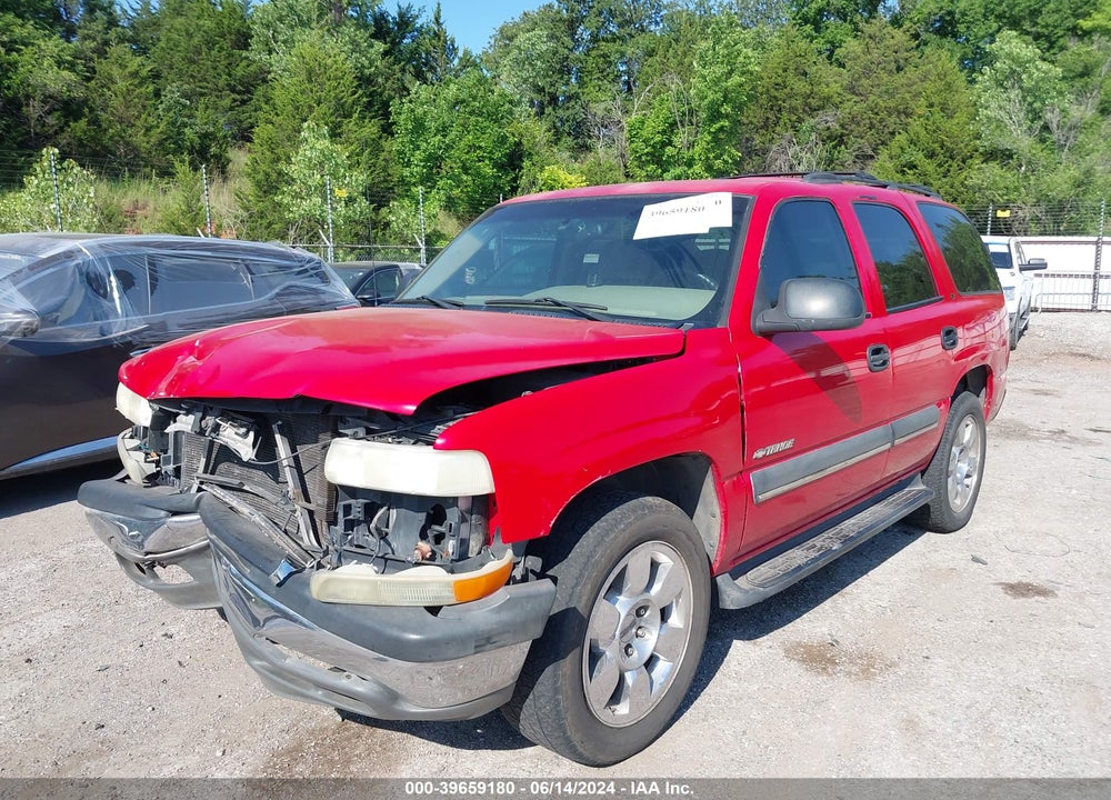 2002 CHEVROLET TAHOE LS VIN: 1GNEC13VX2R164338