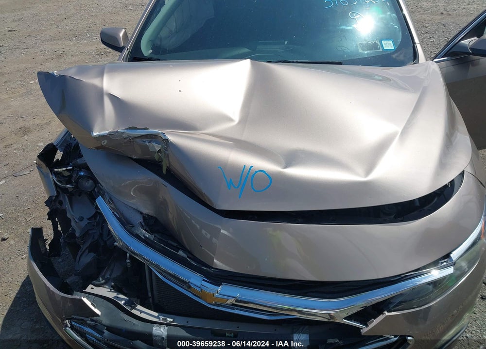 2019 CHEVROLET MALIBU LT VIN: 1G1ZD5ST3KF110100