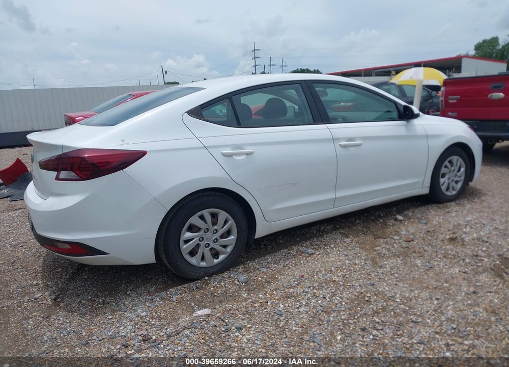 2019 HYUNDAI ELANTRA SE VIN: 5NPD74LF6KH441934
