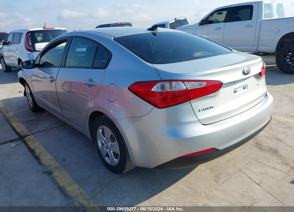 2014 KIA FORTE LX VIN: KNAFK4A68E5219925