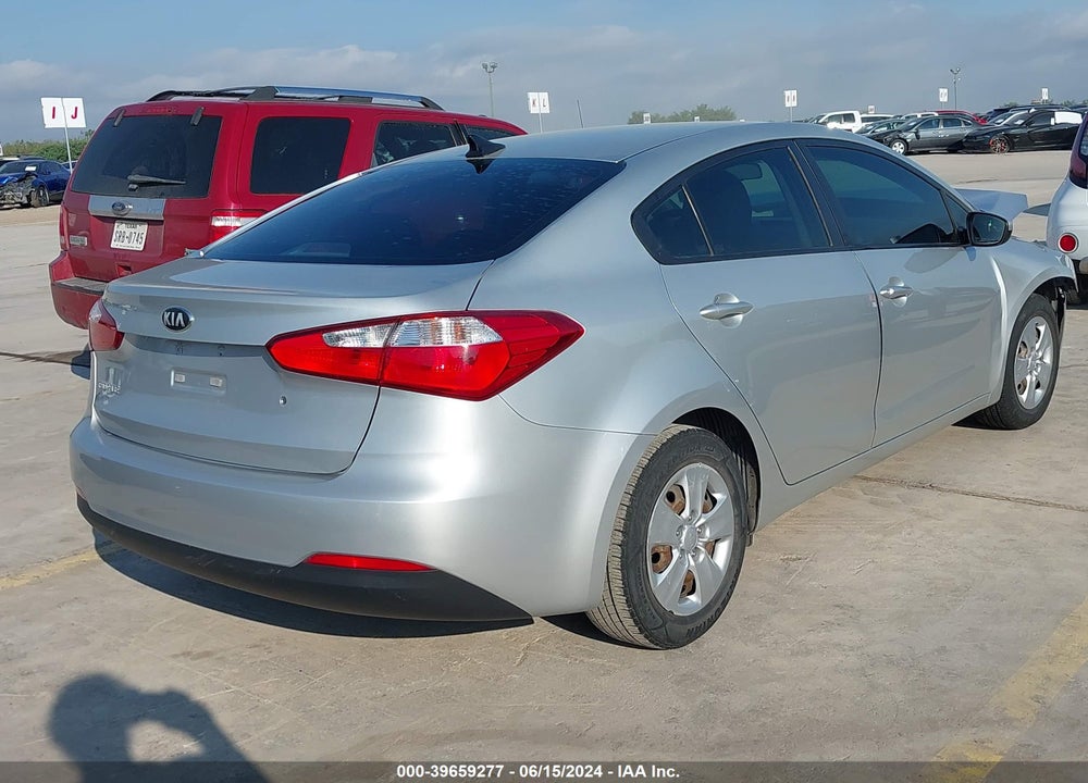 2014 KIA FORTE LX VIN: KNAFK4A68E5219925