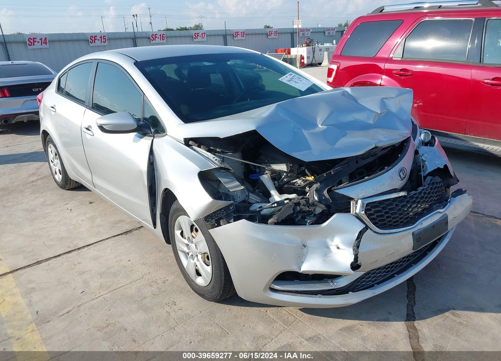 2014 KIA FORTE LX VIN: KNAFK4A68E5219925