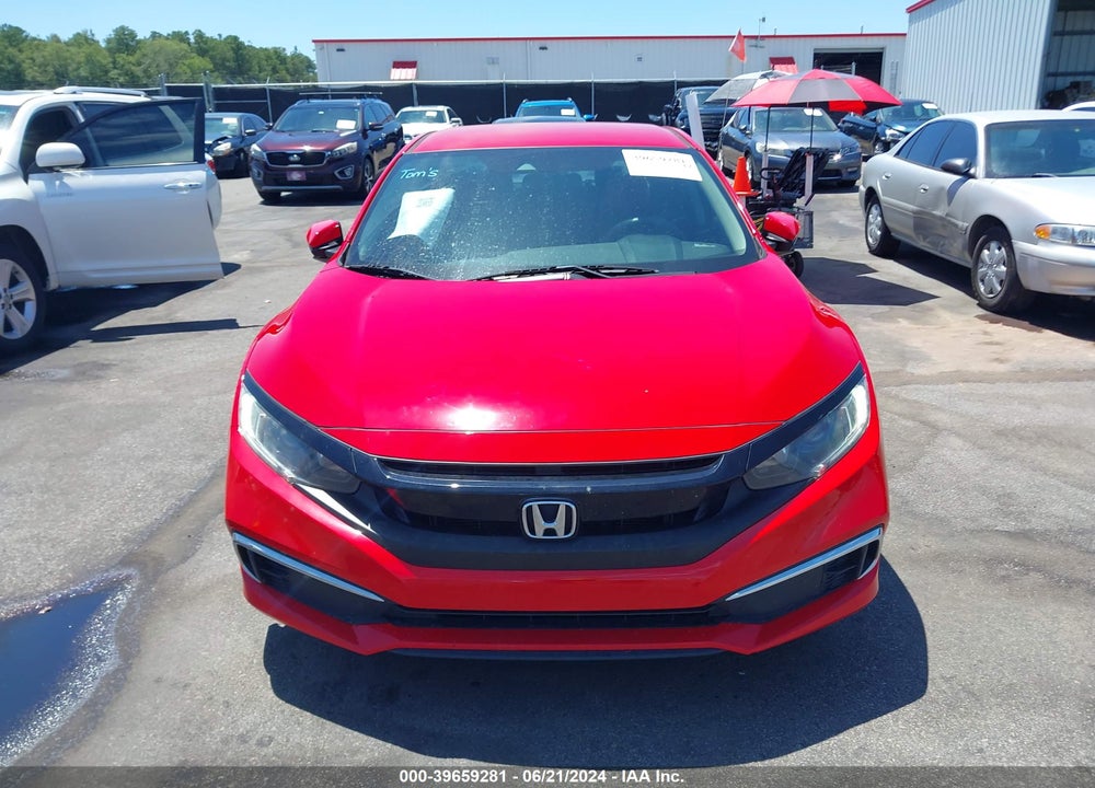 2019 HONDA CIVIC LX VIN: 2HGFC2F68KH577688